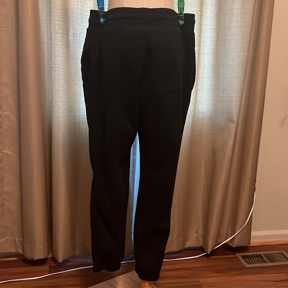 Goodfellow & Co Mens Large Tall Black Jogger Pants with Elastic Waist - Picture 3 of 16